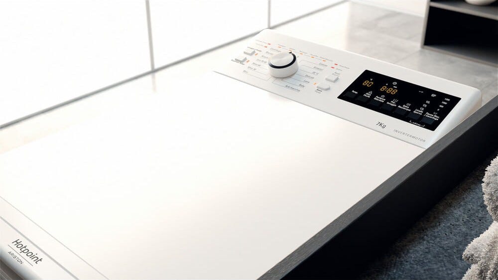 Hotpoint Ariston WMTG 725B IT Lavatrice a carica dall'alto cm. 60 - capacità 7 kg - bianco