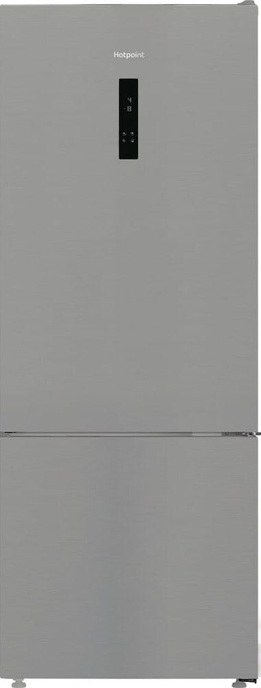 Hotpoint Ariston HPAK2 6472 XP4E Frigorifero con congelatore a libera installazione cm. 70 h. 187 - lt. 475 - inox