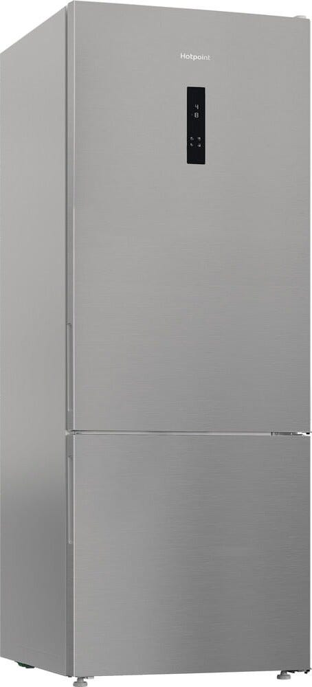 Hotpoint Ariston HPAK2 6472 XP4E Frigorifero con congelatore a libera installazione cm. 70 h. 187 - lt. 475 - inox