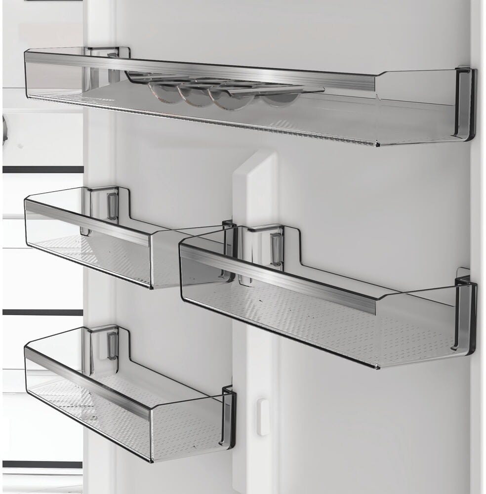 Hotpoint Ariston HPAK2 6472 XP4E Frigorifero con congelatore a libera installazione cm. 70 h. 187 - lt. 475 - inox