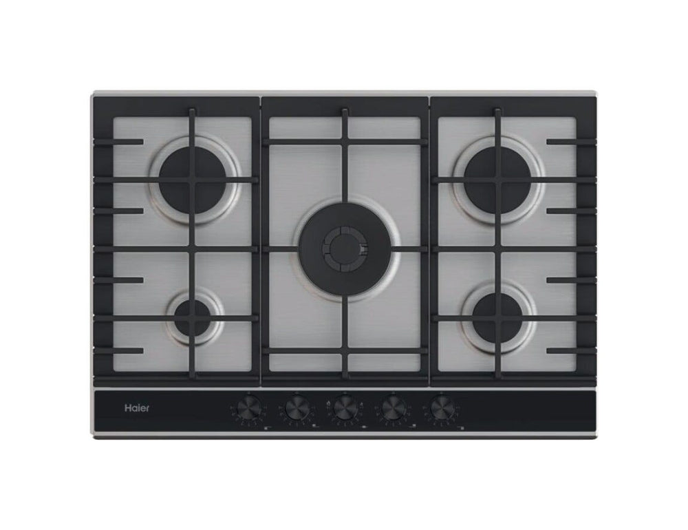 Haier HAHG7W5XH Serie 4 Piano cottura a gas cm. 75 - acciaio inox