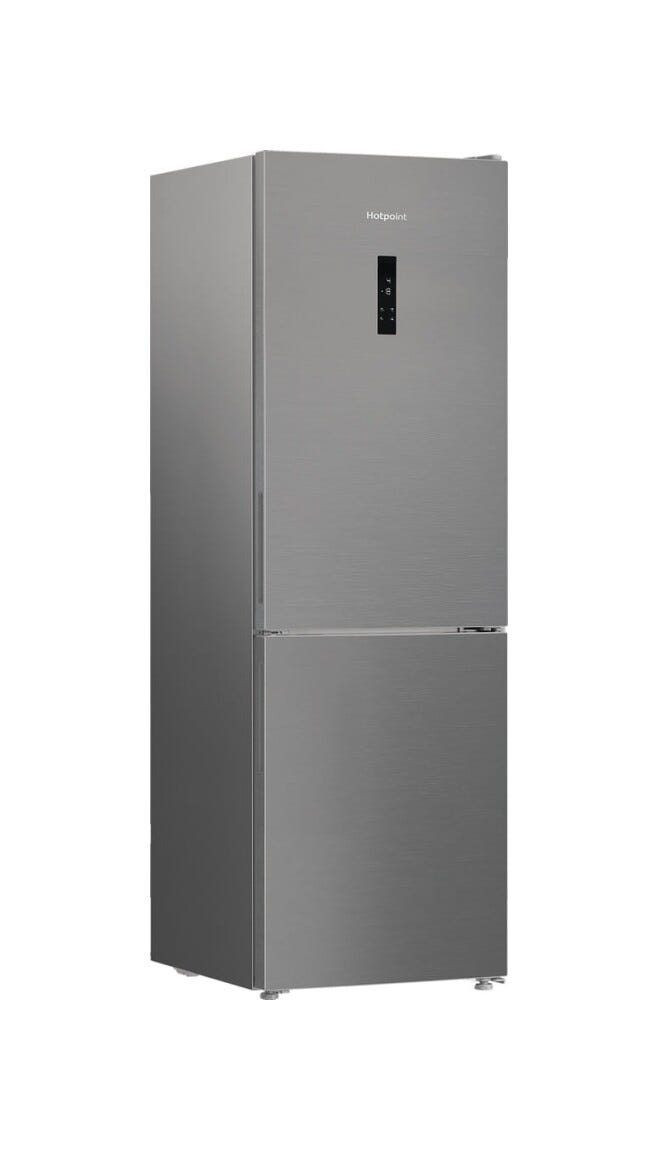 Hotpoint Ariston HPK 26362 XP4E Frigorifero con congelatore a libera installazione cm. 60 h. 187 - lt. 316 - argento