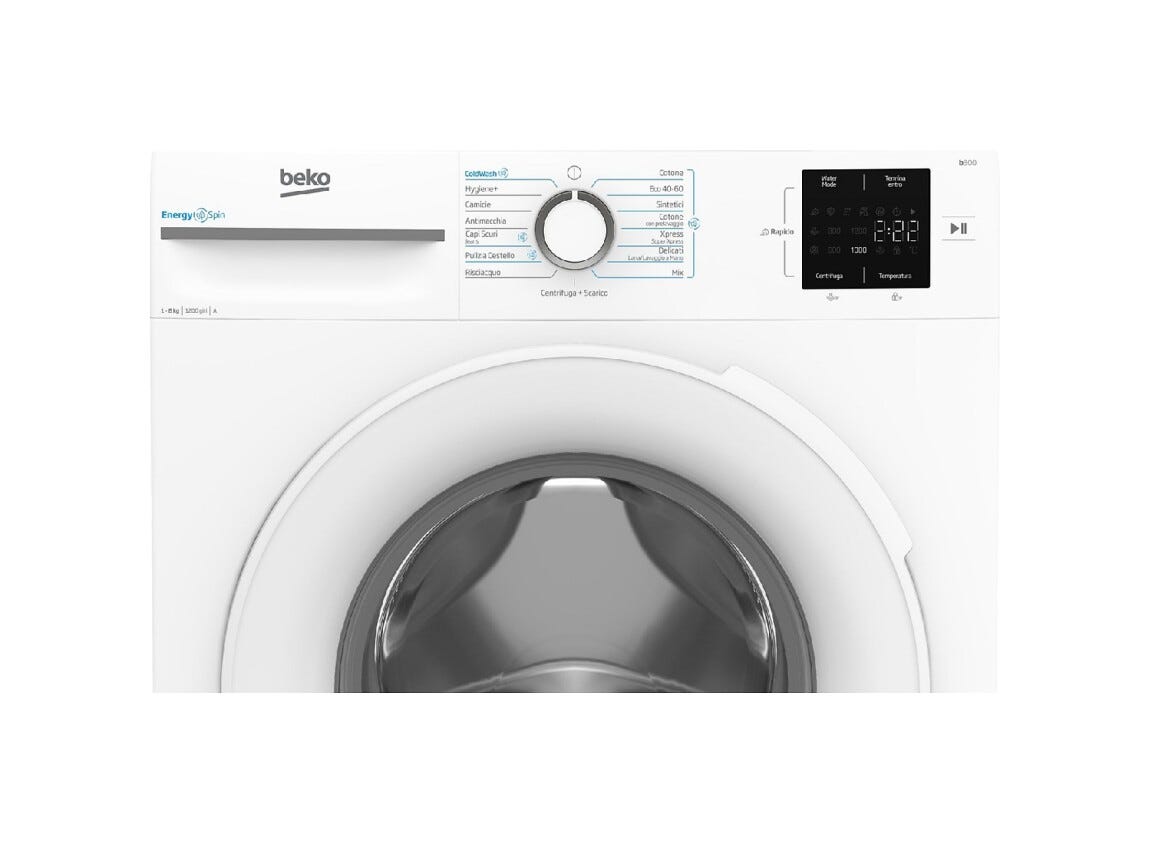 Beko BMWU3821W b300 Lavatrice cm. 60 - capacità 8 kg