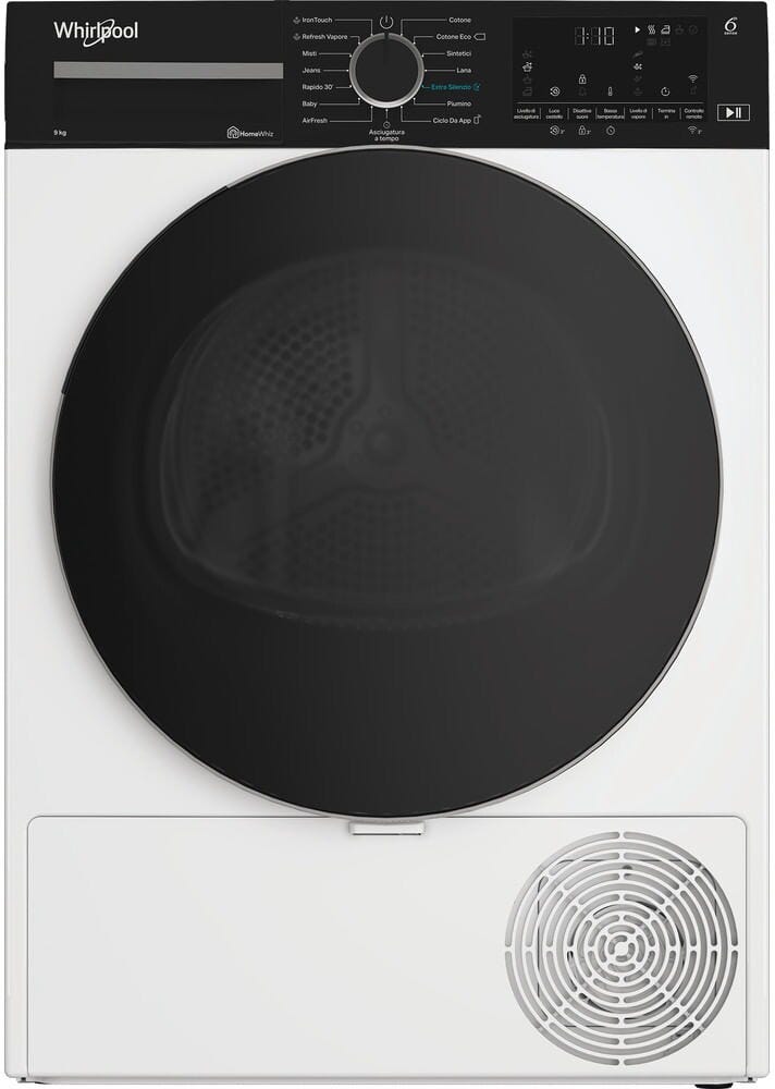 Whirlpool C WD 94M WBS IT Asciugatrice cm. 60 - capacità 9 kg - bianco