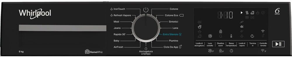 Whirlpool C WD 94M WBS IT Asciugatrice cm. 60 - capacità 9 kg - bianco