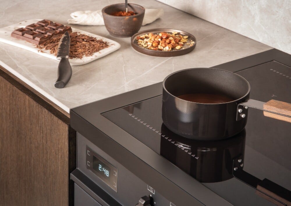 Bertazzoni P784I1M30XP Modern Piano cottura a induzione cm 82 - nero / inox