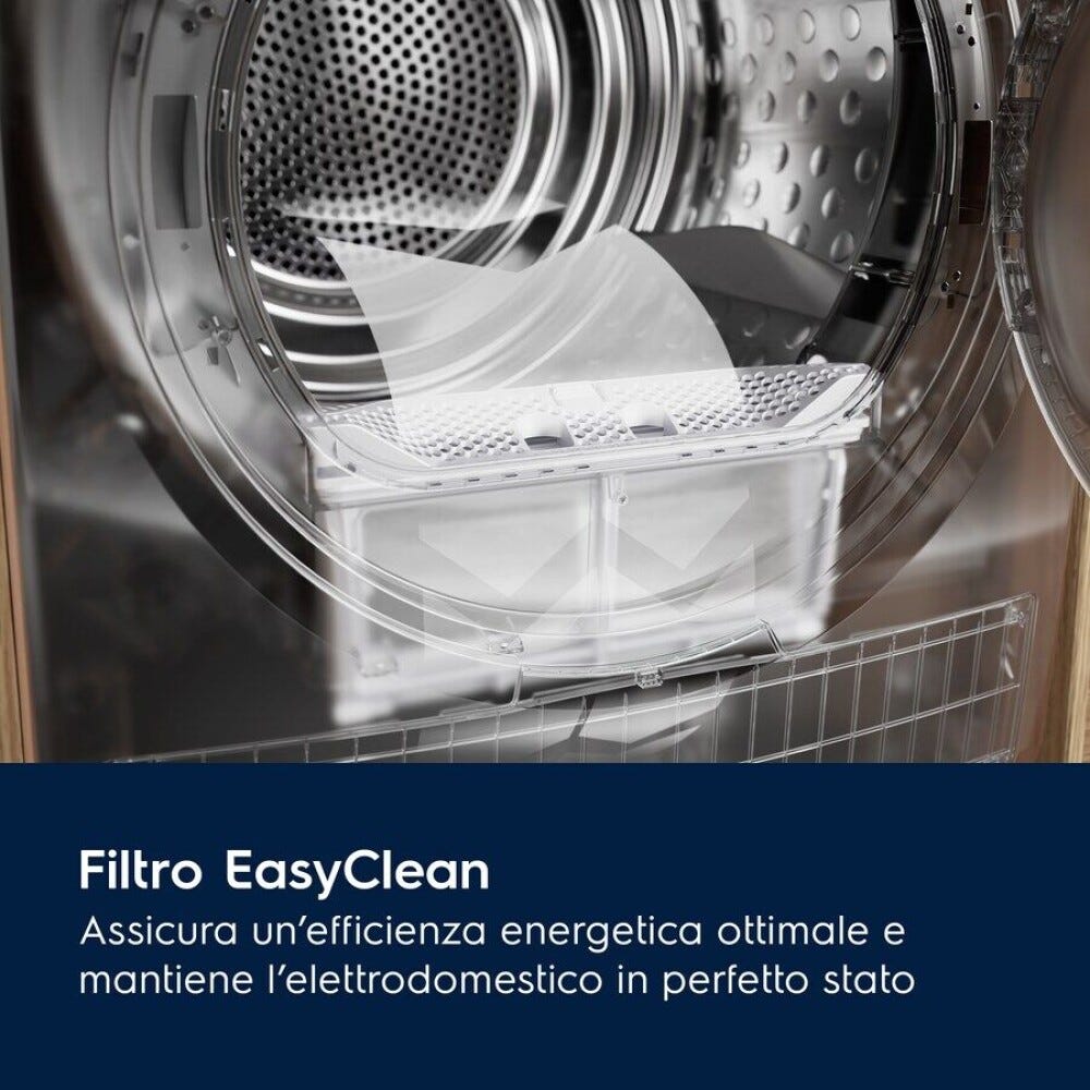 Electrolux EW6HA19G Serie 600 GentleCare Asciugatrice cm. 60 - capacità 9 kg - bianco