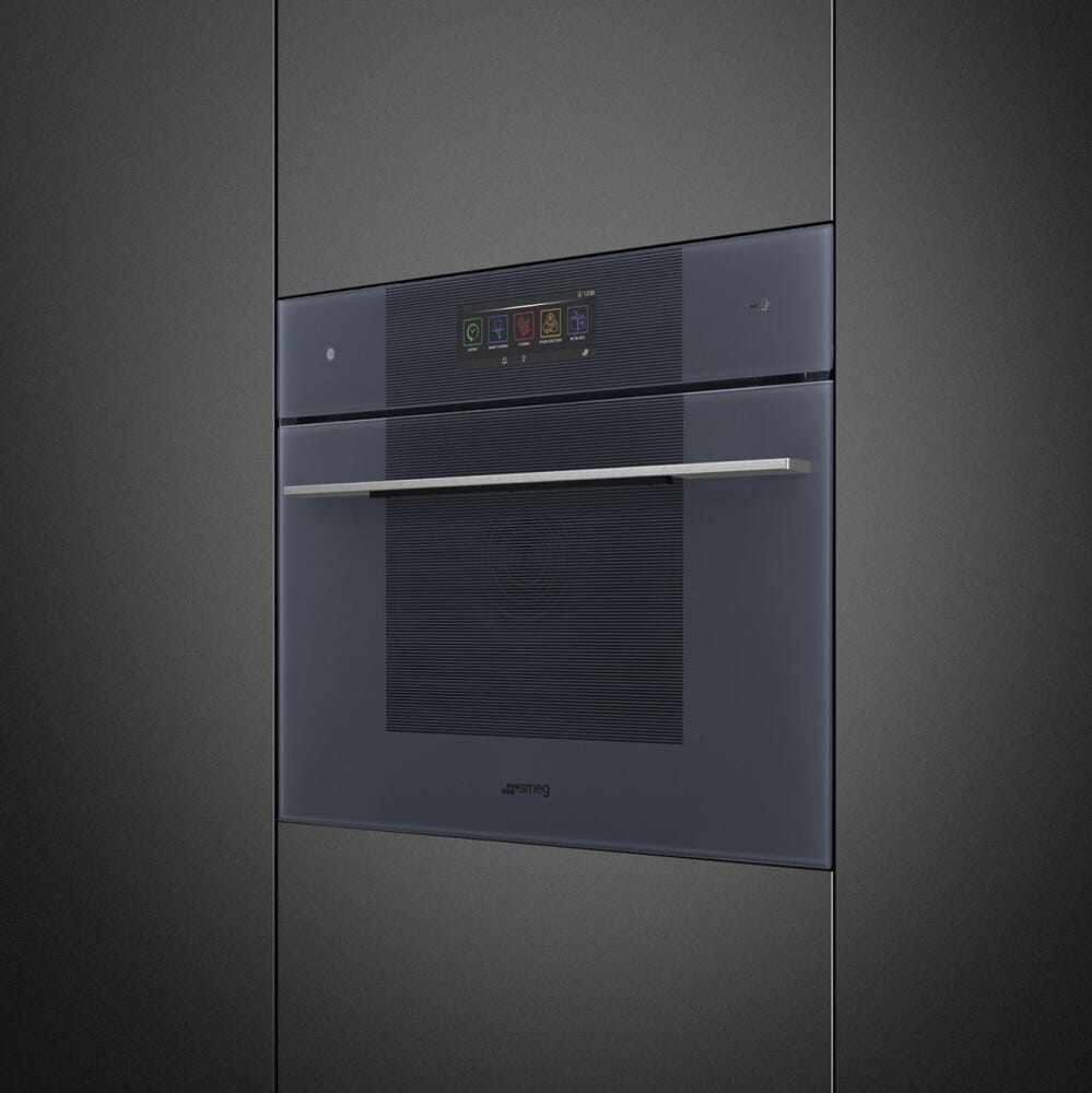 Smeg SO4106WAPG Linea Omnichef Forno combinato a microonde e vapore cm. 60 h. 46 - Neptune Grey
