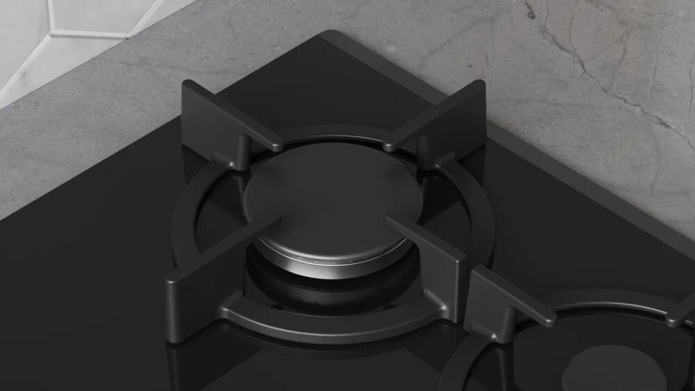 Balay 3ETG663RB Piano cottura a gas cm. 60 - vetro nero