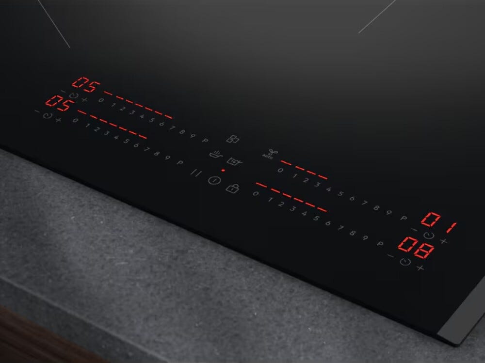 AEG TI64IB30FB serie 8000 Piano cottura a induzione, 59 cm, 4 zone, con sensori intelligenti SenseBoil & Fry.