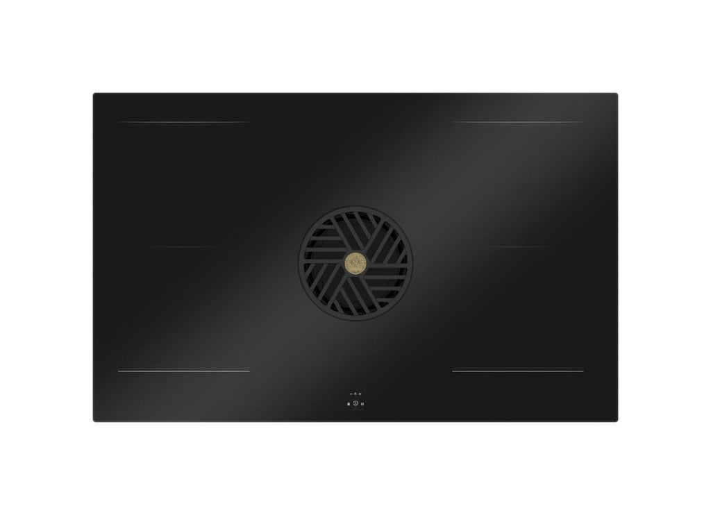 Bertazzoni P804ICH2M30NT Modern Piano cottura induzione cm. 83 con cappa integrata da 640 m3/h - vetro nero