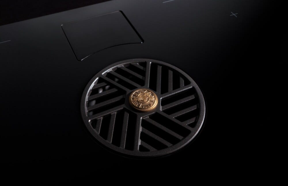 Bertazzoni P804ICH2M30NT Modern Piano cottura induzione cm. 83 con cappa integrata da 640 m3/h - vetro nero
