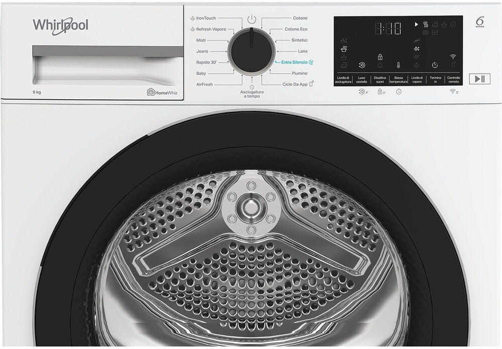 Whirlpool C WD R49M WBS IT Asciugatrice cm. 60 - capacità 9 kg - bianco