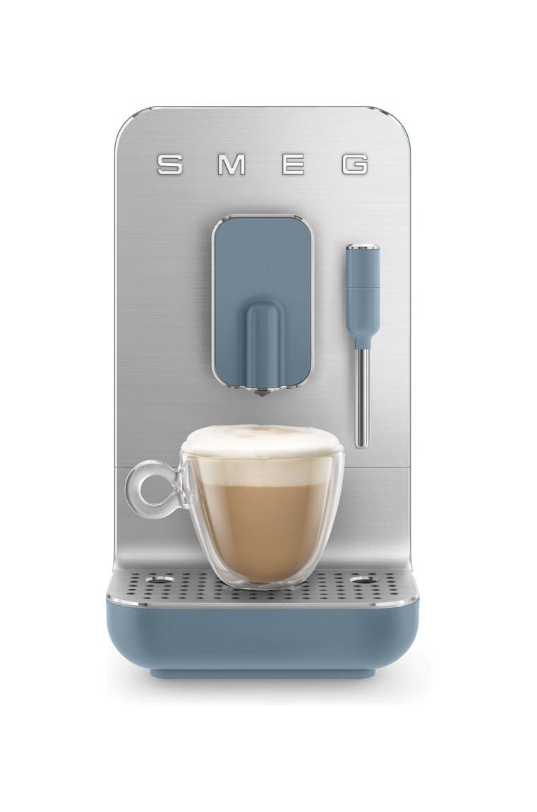 Smeg Selection BCC12SBMEU Macchina da caffè automatica con lancia a vapore - storm blue