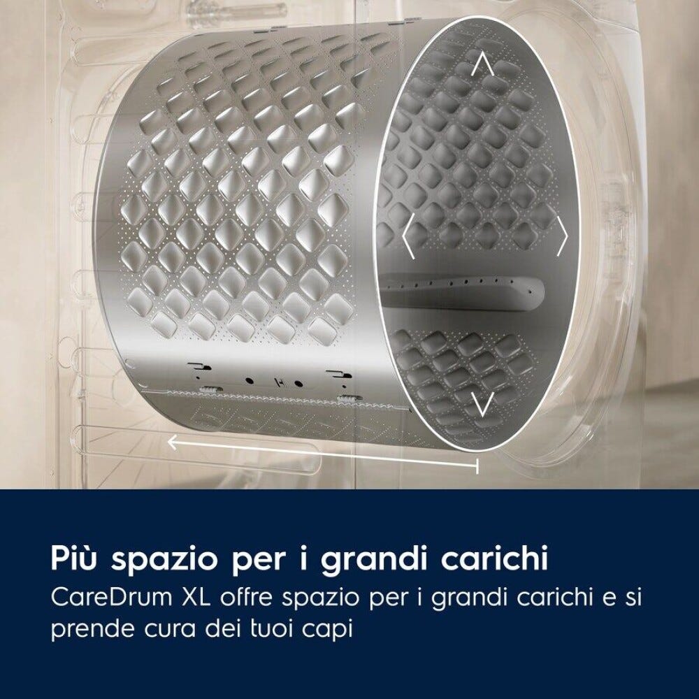 Electrolux EW7F510Y serie 700 SteamCare Lavatrice cm. 60 - capacità 10 kg - bianco