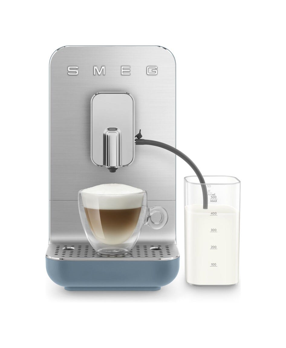 Smeg Selection BCC13SBMEU Macchina da caffè automatica con sistema latte - storm blue