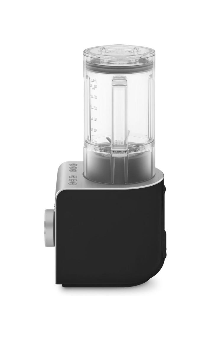 Smeg Selection BLC02BLMEU Frullatore ad alte prestazioni con pompa sottovuoto - nero opaco