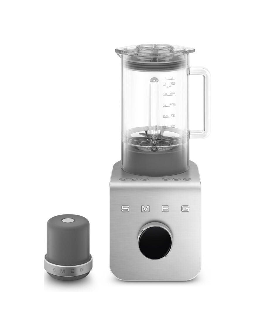 Smeg Selection BLC02BLMEU Frullatore ad alte prestazioni con pompa sottovuoto - nero opaco