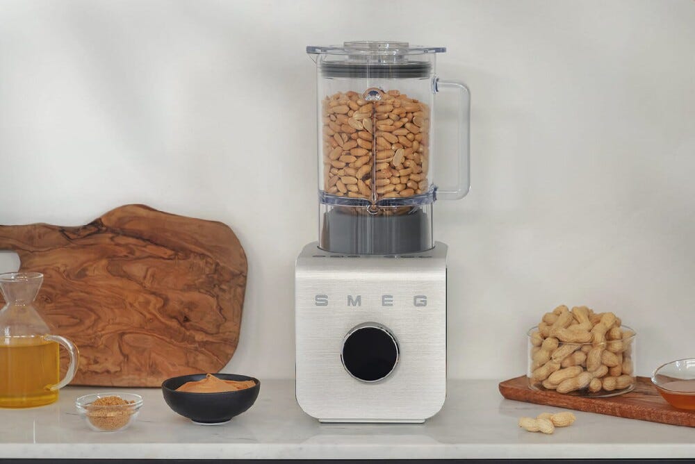 Smeg Selection BLC02WHMEU Frullatore ad alte prestazioni con pompa sottovuoto - bianco opaco