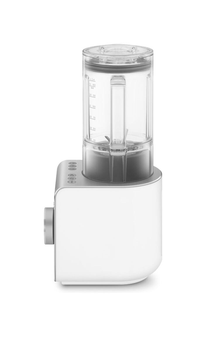Smeg Selection BLC02WHMEU Frullatore ad alte prestazioni con pompa sottovuoto - bianco opaco