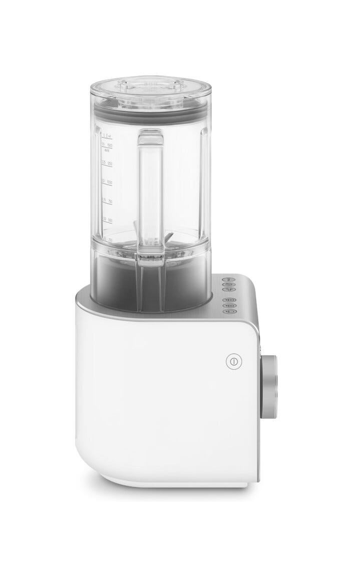 Smeg Selection BLC02WHMEU Frullatore ad alte prestazioni con pompa sottovuoto - bianco opaco