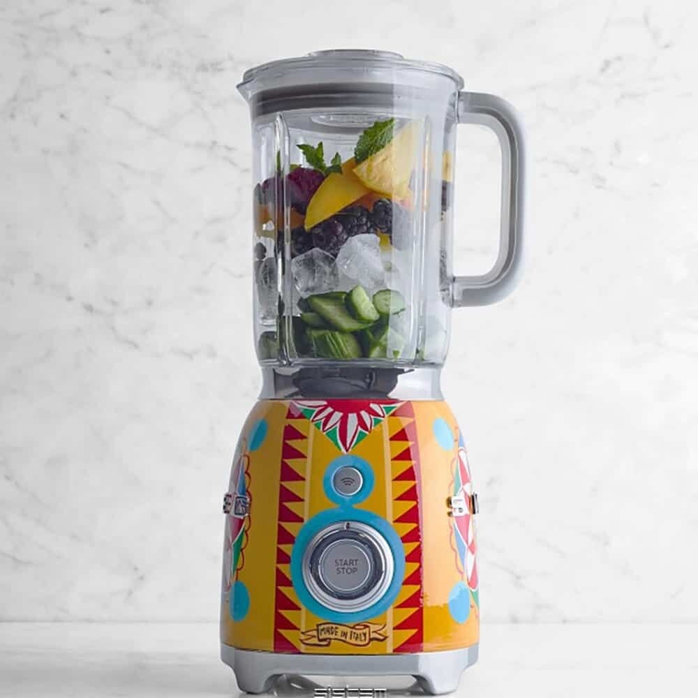 Smeg Selection BLF01DGEU 50'S Style Sicily is my love Frullatore da tavolo - decorato lucido