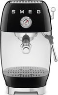 Smeg Selection ECF03BLEU 50'S Style Macchina da caffè espresso manuale con cold Brew - nero lucido