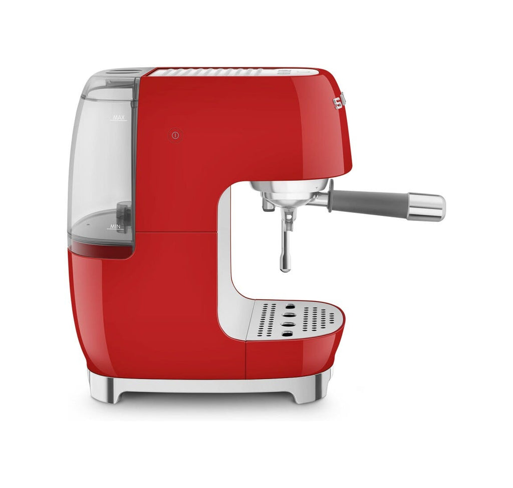 Smeg Selection ECF03RDEU 50'S Style Macchina da caffè espresso manuale con cold brew - rosso lucido