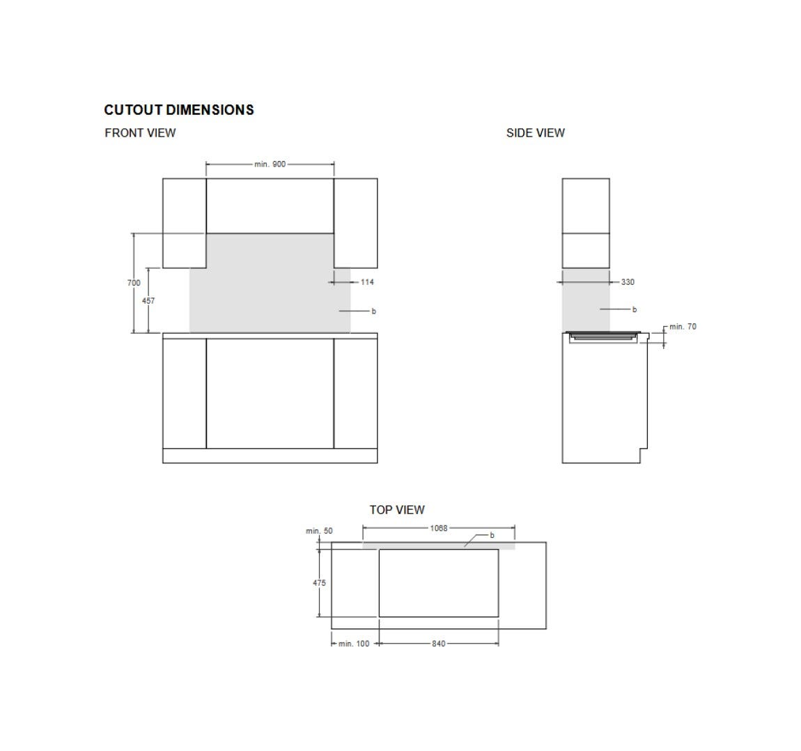 Bertazzoni P905I1M37XT Modern Piano cottura a induzione cm. 94 - nero / inox