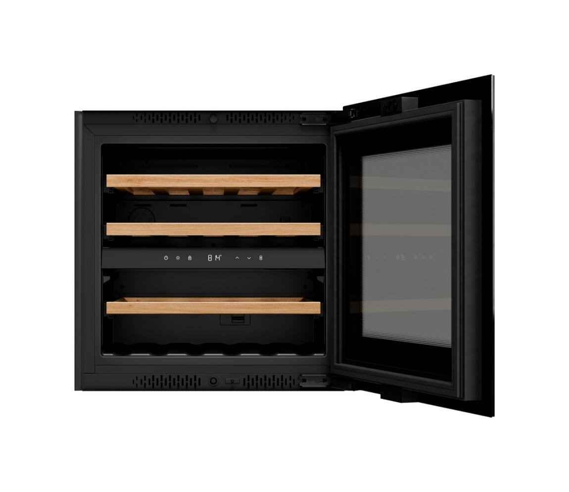 Bertazzoni RWC60B4DNRP Modern Cantina vino ad incasso cm. 59 h. 59 - 24 bottiglie - nero