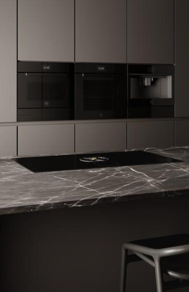 Bertazzoni WD60B Modern Cassetto scaldavivande cm 60 h 15 - vetro nero