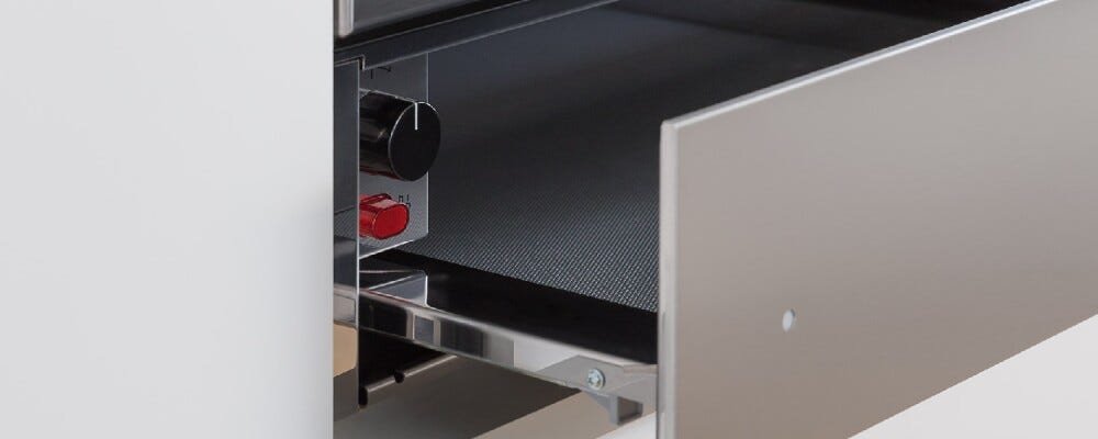 Bertazzoni WD60B Modern Cassetto scaldavivande cm 60 h 15 - vetro nero