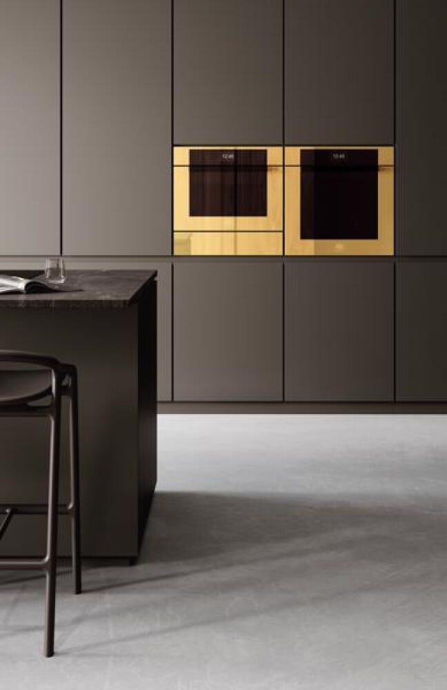 Bertazzoni WD60G Modern Cassetto scaldavivande cm 60 h 15 - oro specchio
