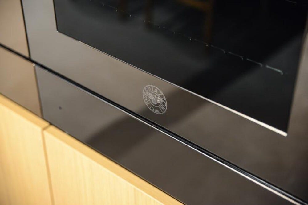 Bertazzoni WD60S Modern Cassetto scaldavivande cm 60 h 15 - ossidiana specchio