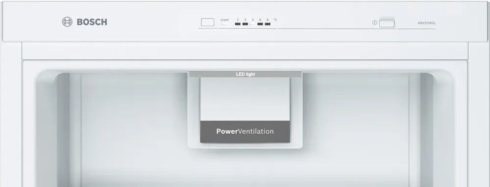 Bosch KSV36VWEP 4 Frigorifero a libera installazione - cm. 60 h 186 - lt. 346 - inox