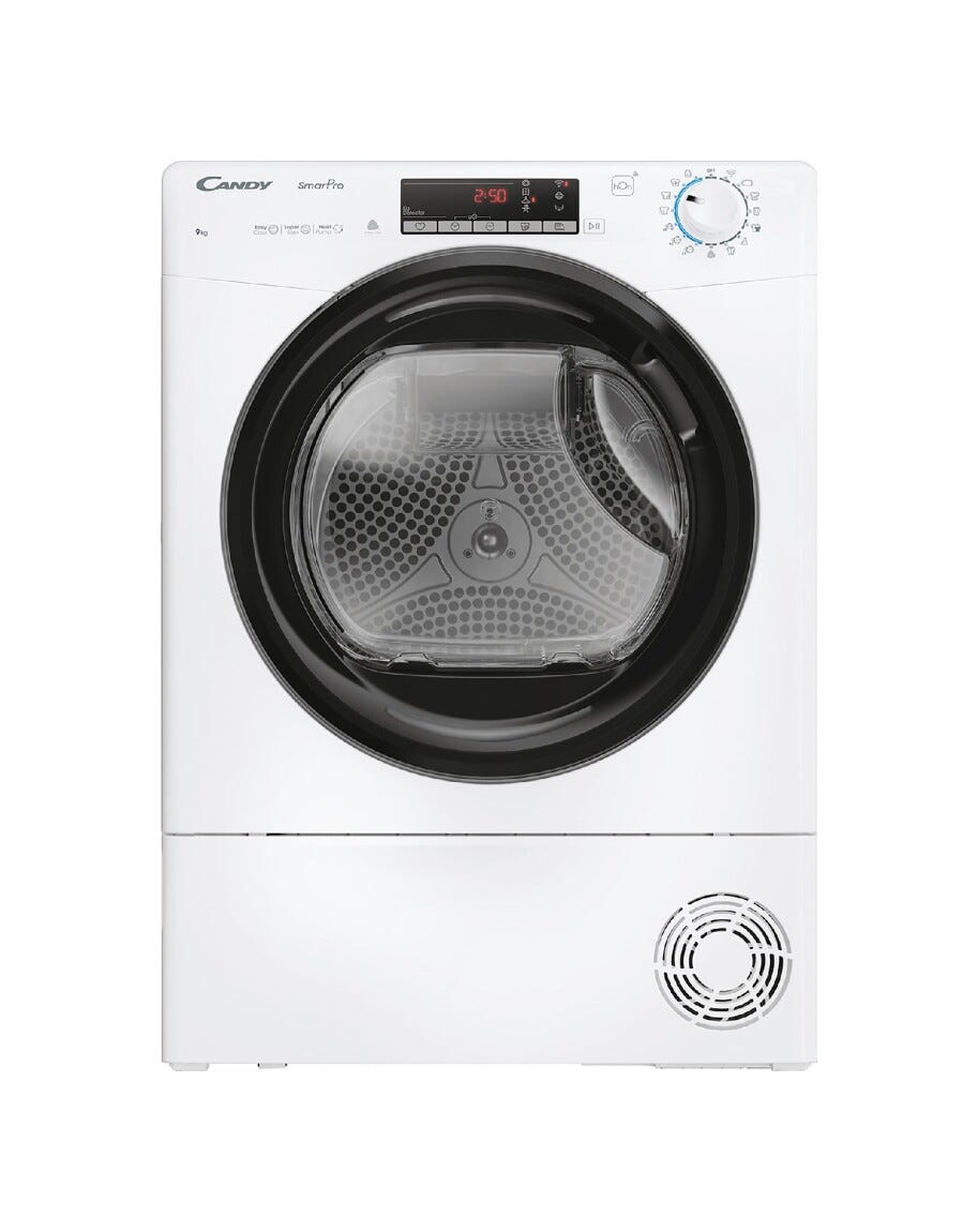 Candy CROE H9A2TBE-S Smart Pro Asciugatrice cm. 60 - capacità 9 kg - bianco