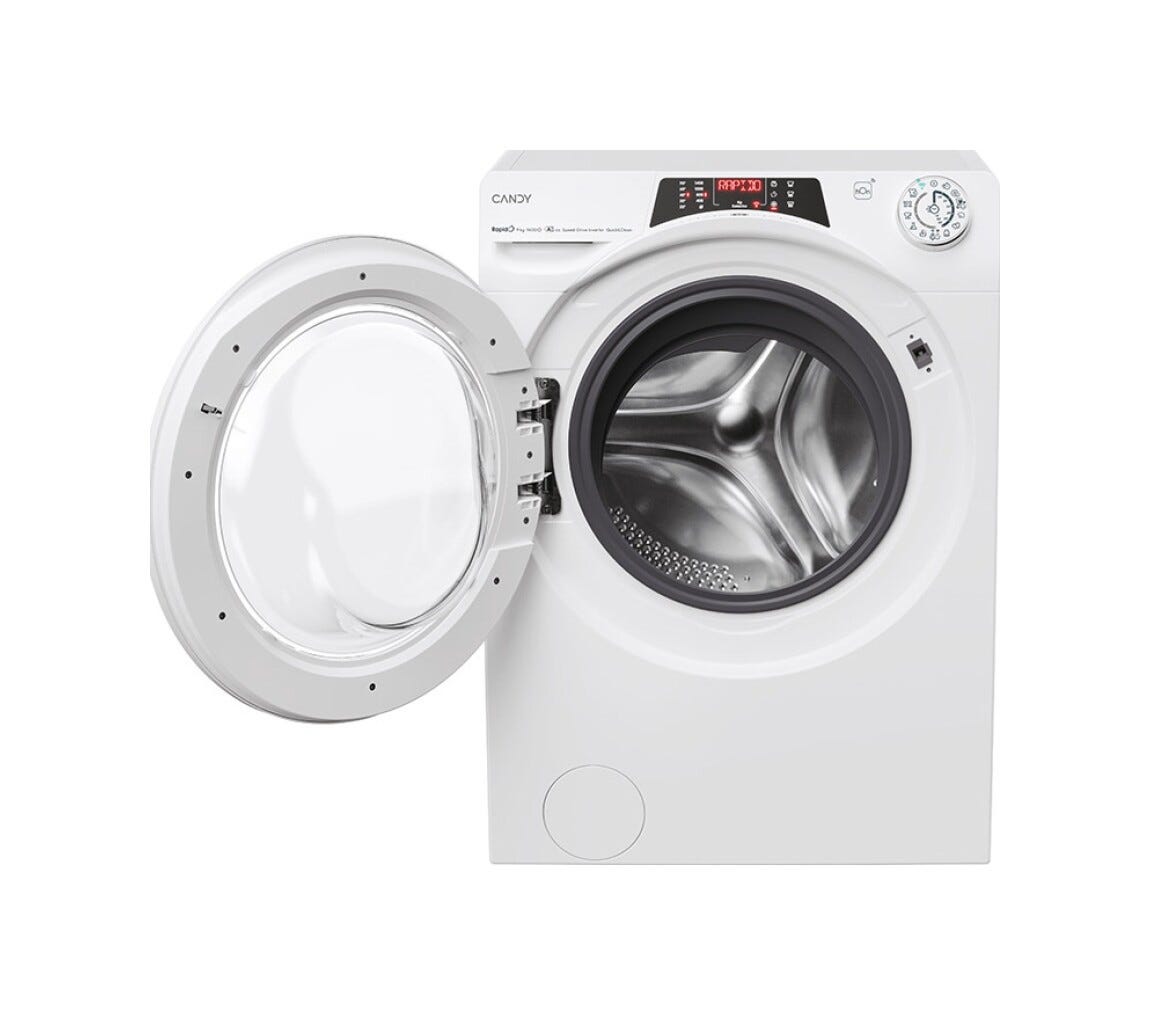 Candy RO 496DWM7/1-S RapidÓ Lavatrice cm. 60 - capacità 9 kg - bianco