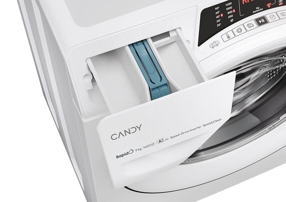 Candy RO 496DWM7/1-S RapidÓ Lavatrice cm. 60 - capacità 9 kg - bianco