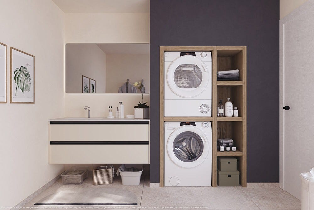 Candy RO 496DWM7/1-S RapidÓ Lavatrice cm. 60 - capacità 9 kg - bianco