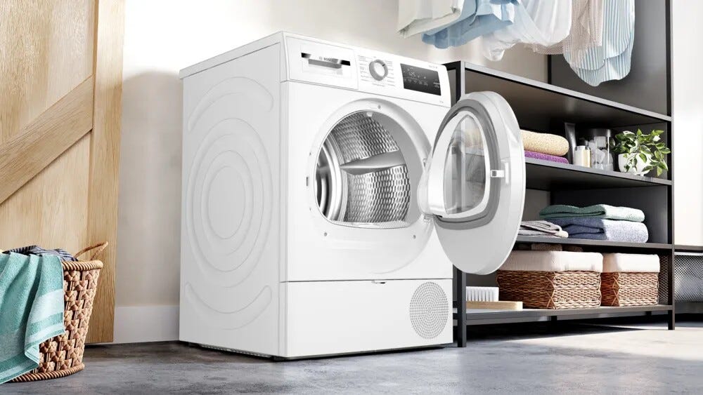 Bosch WTH85V94 4 Asciugatrice cm. 60 - capacità 8 kg - bianco