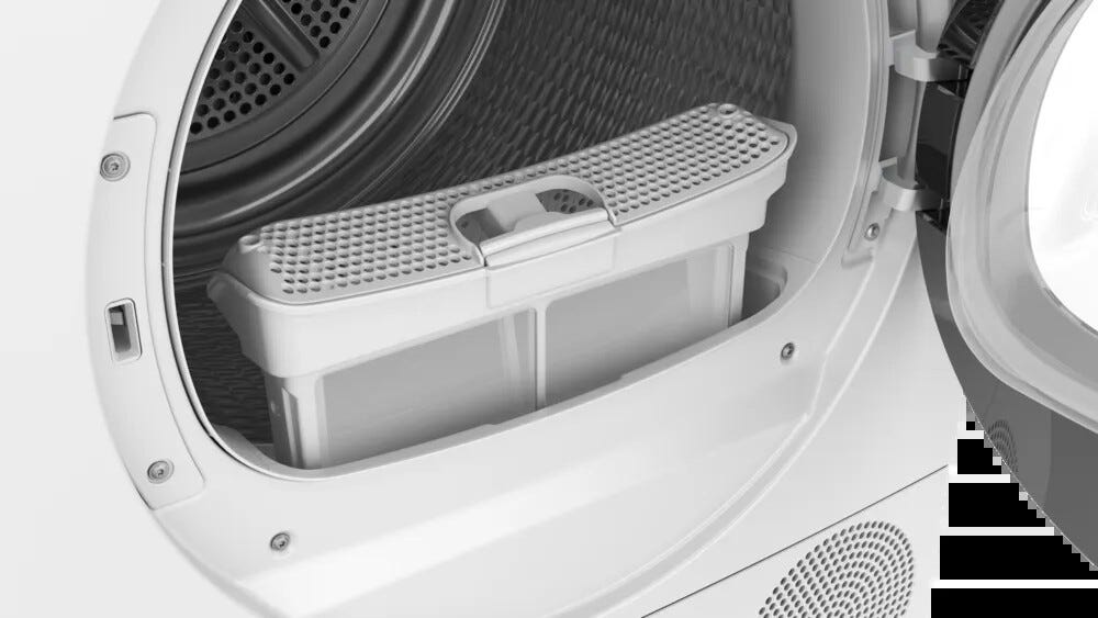 Bosch WTH85V94 4 Asciugatrice cm. 60 - capacità 8 kg - bianco