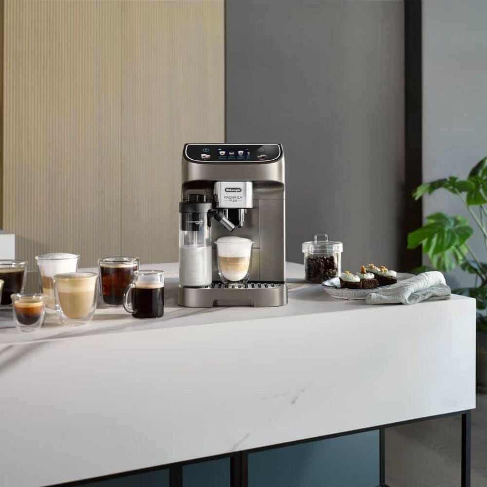 De Longhi ECAM320.70.TB Magnifica Plus Macchina per caffè automatica - nero titanio