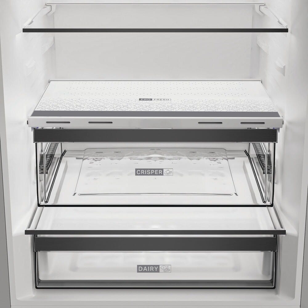 Whirlpool WHK2 6493 X5E . Frigorifero combinato a libera installazione, 490 l, inox