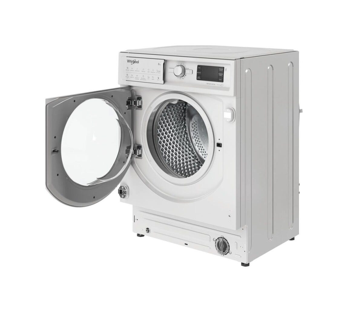 Whirlpool BI WMWG 81485 PL . Lavatrice da incasso cm. 60, 8 kg, tecnologia 6th Sense