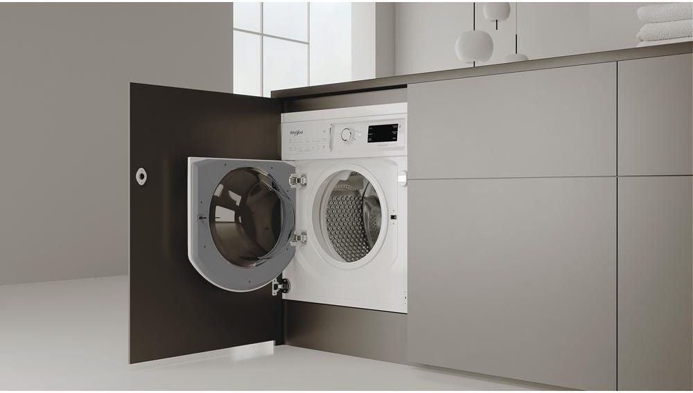 Whirlpool BI WMWG 81485 PL . Lavatrice da incasso cm. 60, 8 kg, tecnologia 6th Sense