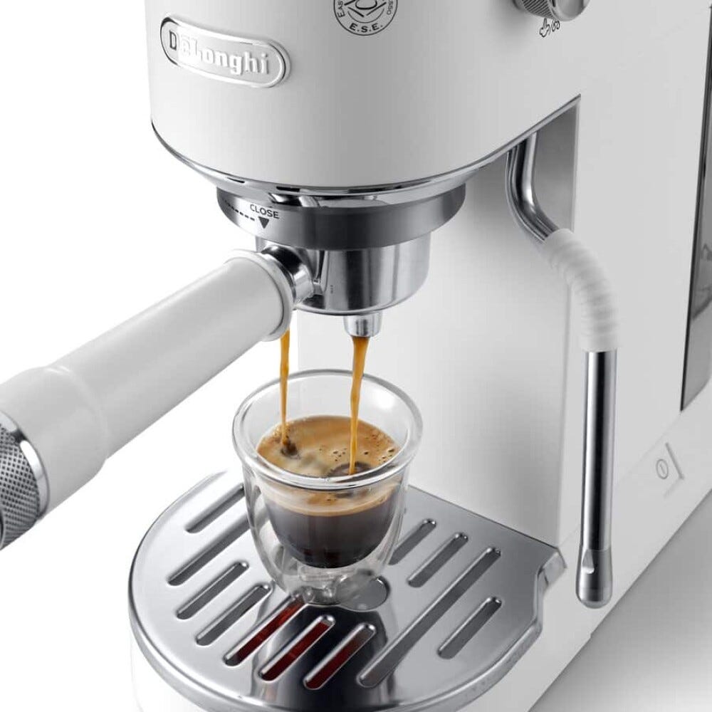 De Longhi EC890.WI Dedica Duo Macchina per caffè manuale - bianco