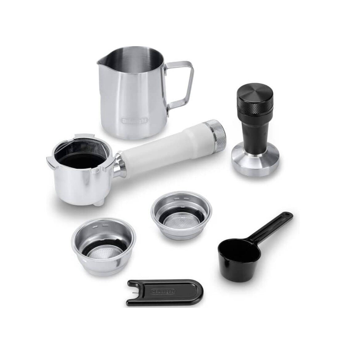 De Longhi EC890.WI Dedica Duo Macchina per caffè manuale - bianco