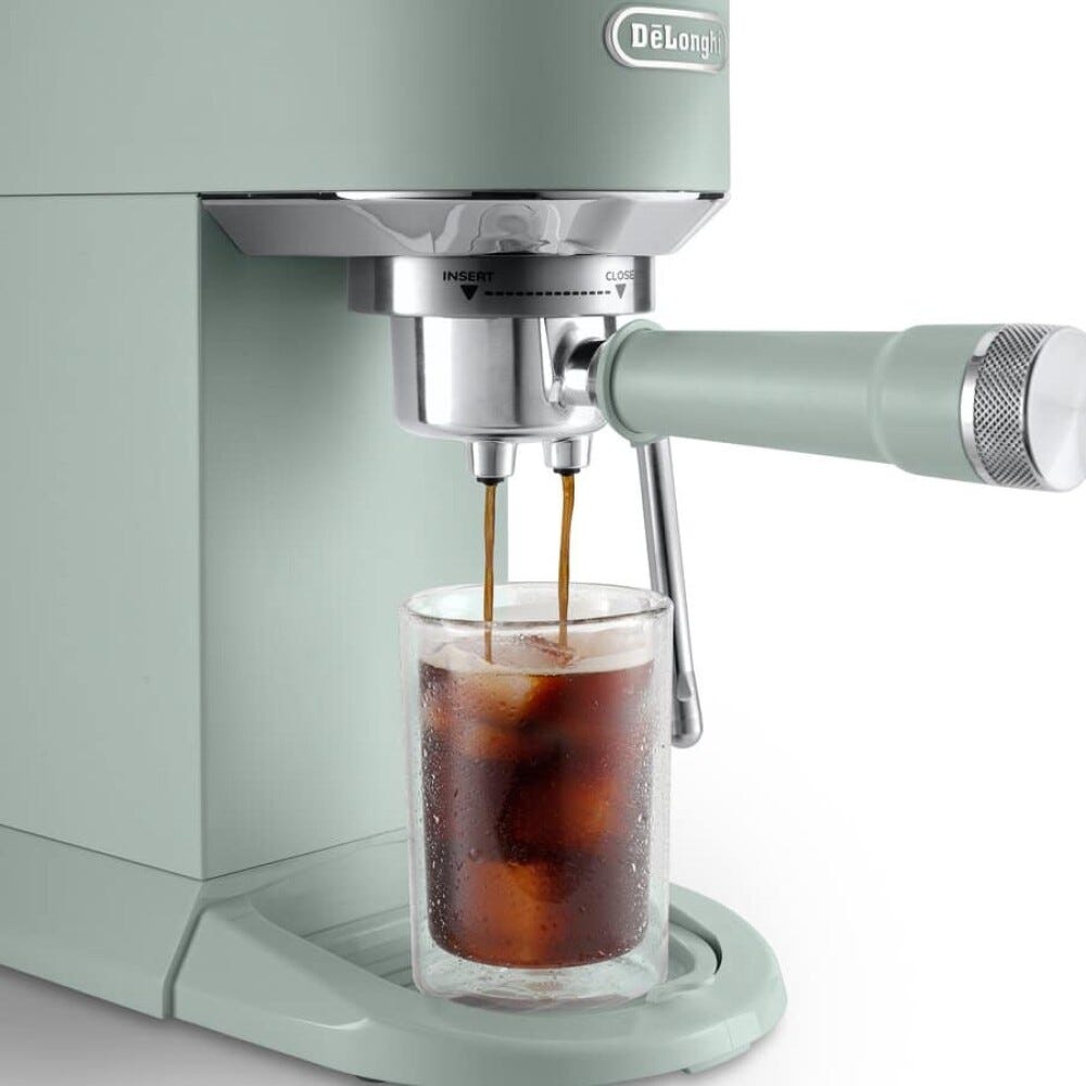 De Longhi EC890.GR Dedica Duo Macchina per caffè manuale - verde