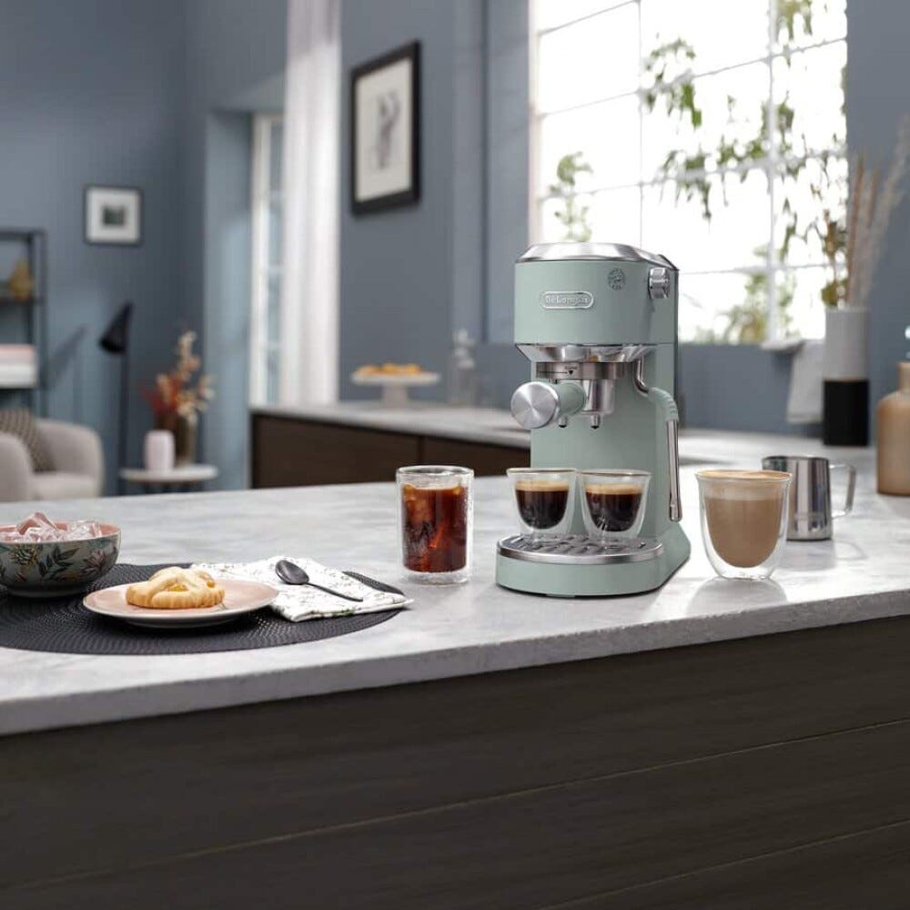De Longhi EC890.GR Dedica Duo Macchina per caffè manuale - verde