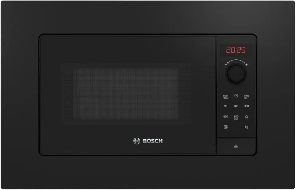 Bosch BFL623MB4 2 Forno microonde da incasso cm. 60 h. 38 - nero